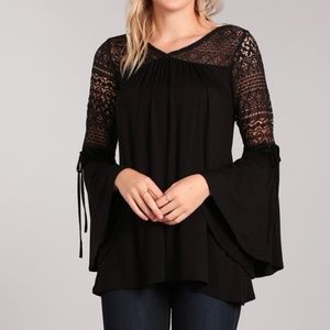 Last 1‼️ Lace Boho Top